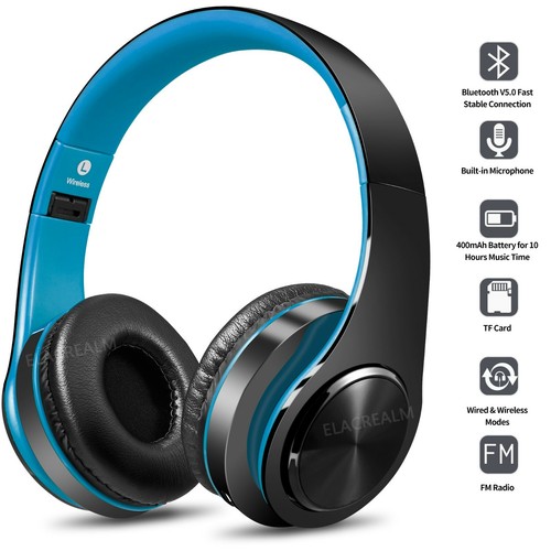 Blue wireless bluetooth - blue,