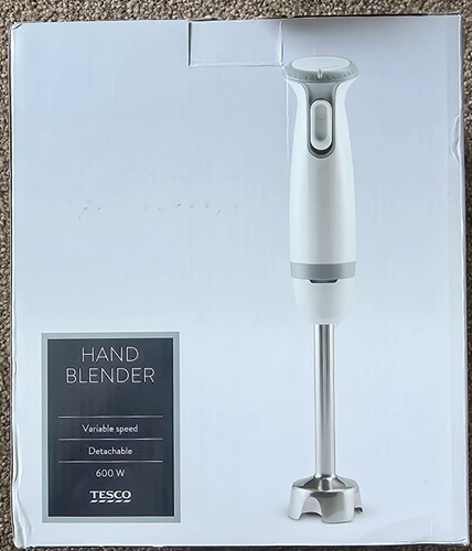 Tesco hand blender - hand, 600w