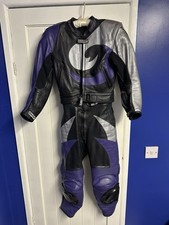 Hideout 2 Piece Motorbike Leathers - Ladies Small 