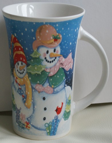 Mrs snowman tall - &,