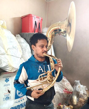 SOUSAPHONE 22"BELL SIZE GOLDEN