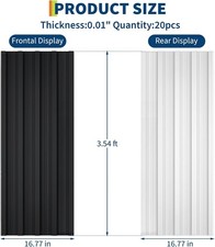 20 Pack Roof Panels Galvanized