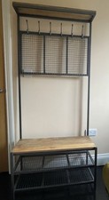 Industrial Coat Rack Vintage