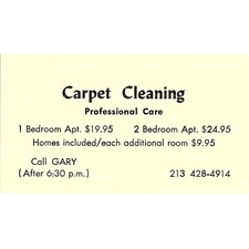 Carpet Cleaning Professional