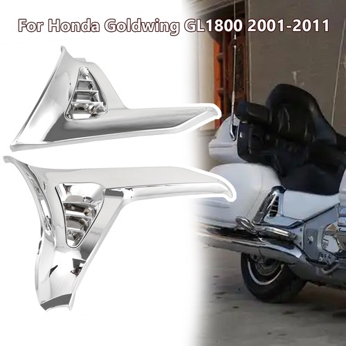 Chrome saddlebag scuff covers - chrome,