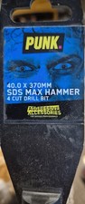 PUNK SDS MAX HAMMER 4 CUT DRILL BIT 40.0 X 370MM