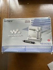 Sony Walkman Minidisc MZ-N707 Recorder/Player Net MD, Silver