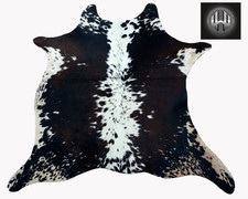 100% Real Cow Hide Rug Cow Skin Hairon Leather Rug for Home Décor and Upholstery