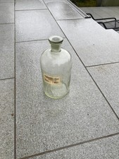 Large vintage glass chemical - large,