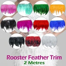 Rooster Feather Trimmings