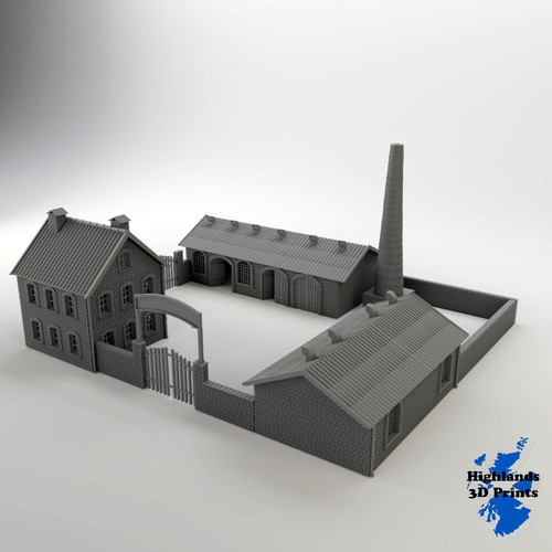 Factory 15mm 100 ww2 - factory,