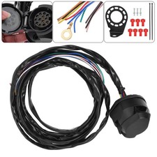 Caravan Pre-Wired 13 Pin Plug 2 Mtr 13 Core Cable 12V Electric Towing Connector