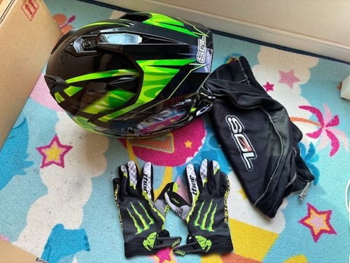 Full face motorcycle - full, l
