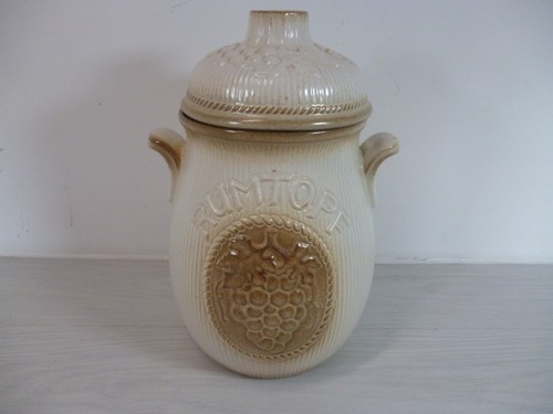 Vintage ceramic rumtopf - vintage, rum