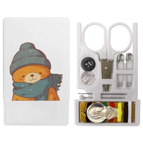 Winter teddy bear mini - 'winter,