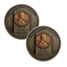 2PCS The Final Cent Tribute