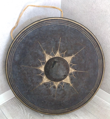 Antique japanese dora gong - dora,