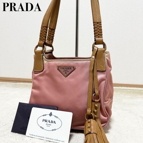 Prada mini handbag leather - prada,