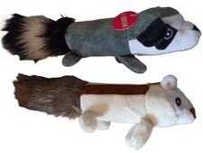 2X Dog toys - Chipmunk &