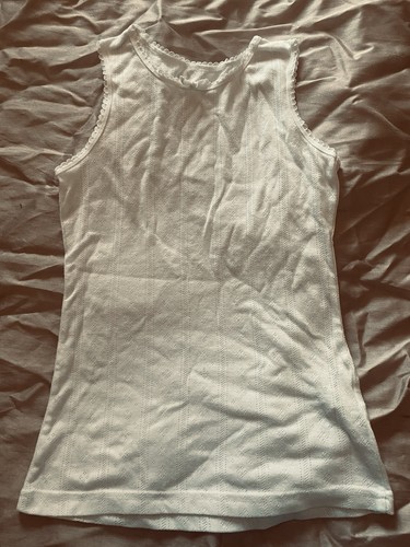 Girls thermal vest white - thermal,