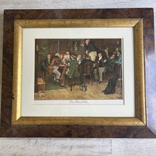 A Pair Of Cecil Aldin Framed Prints The Pickwick Club & Sam Weller Enters Flute