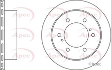 Brake Disc APEC DSK2331 Rear