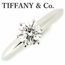 Auth Tiffany & Co. Solitaire