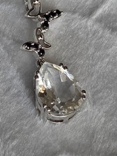 BNWT 7.29CT White Quartz &