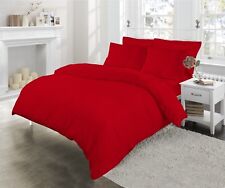 Luxury 100% Egyptian Cotton Duvet Quilt Cover & Pillowcase Bedding Set All Sizes