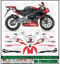 2010 RS 125 REPLICA MAX BIAGGI SBK STICKERS COMPATIBLE KIT