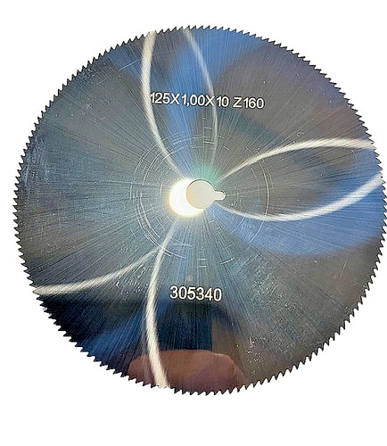 Solid carbide slitting saw - carbide,