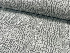 Grey Snake Skin Digital Print
