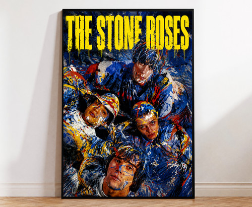 The stone roses - roses, paint
