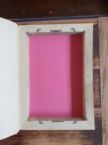 Handmade secret compartment