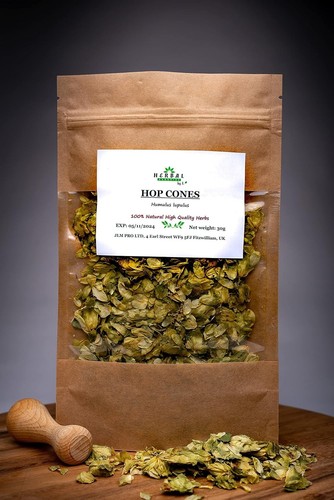 Hops tea whole leaf - leaf, dried