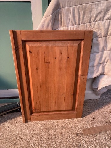 Pine cupboard door solid - cupboard,