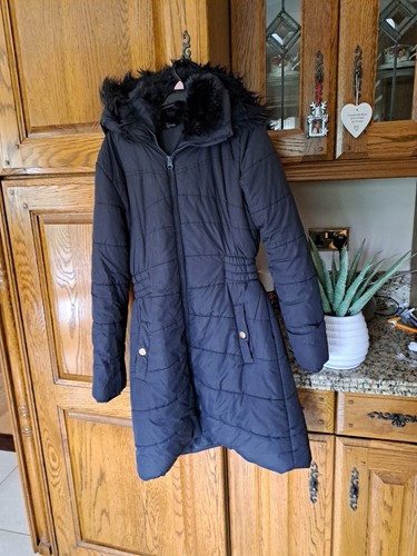 Girls navy kylie coat 12 - girls,