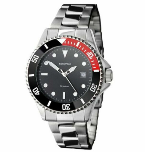 Sekonda men watch with black - sekonda,