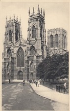 Postcard York Minster West