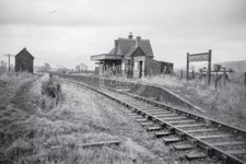 PHOTO British Railways Station Scene  at Carisbrooke in 1955 - Dr T Gough