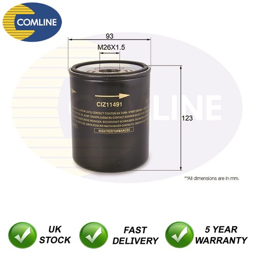 Oil filter comline - oil,