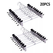20-Strong Metal Clips Hangers