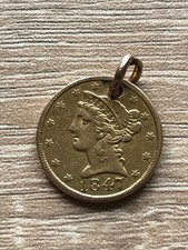 American Half Eagle 1847 low