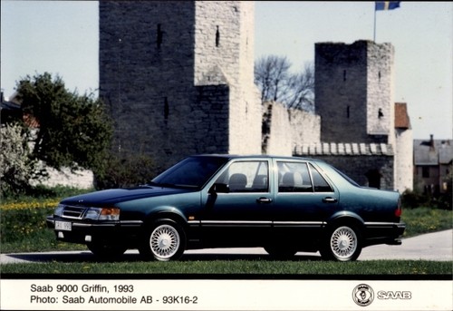 Photo car saab 9000 - car,,