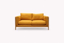 Nest Medium 2 Seater Sofa, Brushed Tweed Honey