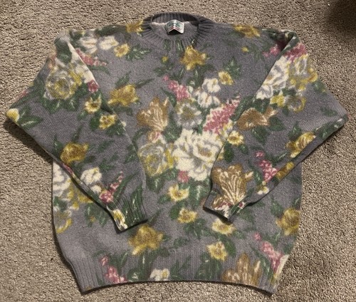Vintage 80s benetton floral - 80s,