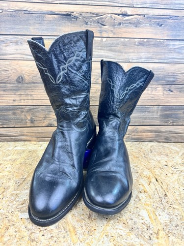 Justin brown leather cowboy - brown,
