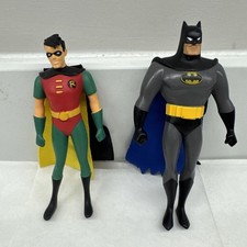 Vintage 1970s Batman & Robin (0719) Figures