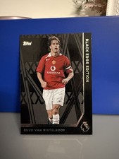 Ruud Van Nistelrooy Black Edge Edition Topps Premier League. Manchester United.