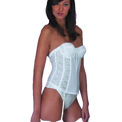 Dominique white basque 32d - basque,